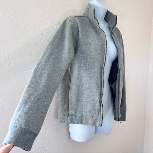 LULULEMON Wind Down Fleece Jacket Heathered Grey Size 6 EUC - Picture 4 of 13